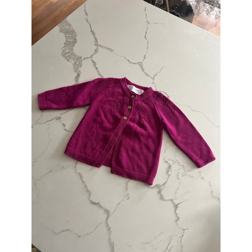 Sweethoney Cardigan purple girls 6-12 months